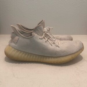 Yeezy adidas 350 V2 triple white size 12 (worn heavily)